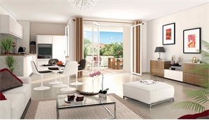 appartement neuf à la vente -   74370  LES OLLIERES, surface 65 m2 vente appartement neuf - LPI384585